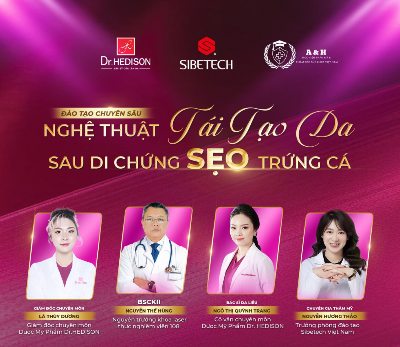 SIMED TÀI TRỢ TỔ CHỨC BUỔI ĐÀO TẠO CÙNG BÁC SĨ CK II NGUYỄN THẾ HÙNG: 