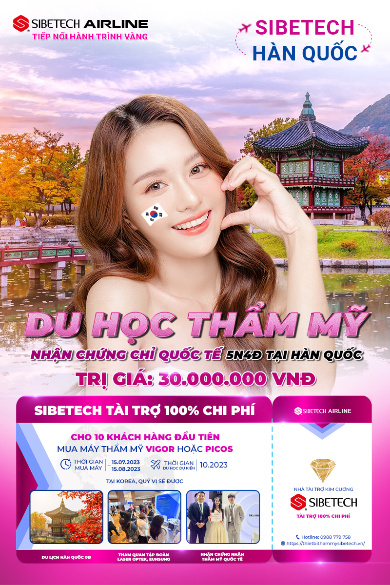 DU HỌC THẨM MỸ - NHẬN CHỨNG CHỈ QUỐC TẾ TẠI HÀN QUỐC
