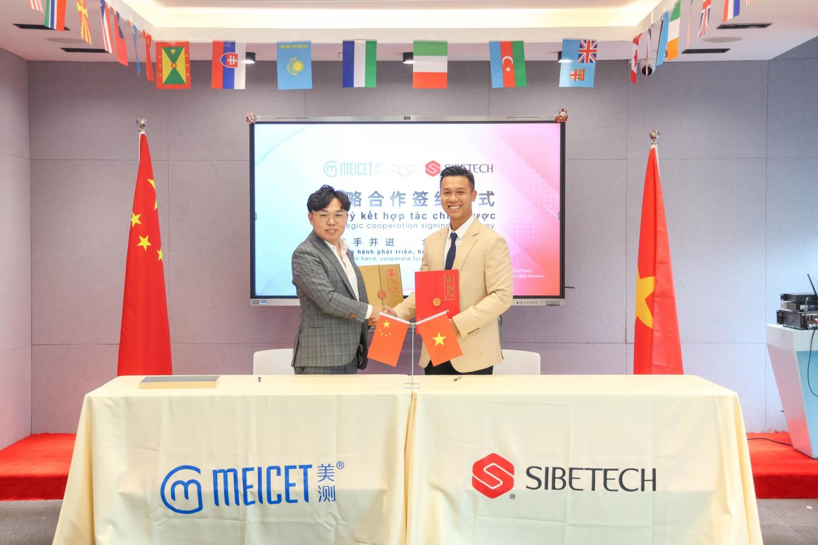 SIBETECH KÝ KẾT PHÂN PHỐI ĐỘC QUYỀN CÁC DÒNG PHÂN TÍCH DA MEICET ĐƯỢC CHỨNG NHẬN FDA HOA KỲ TẠI VIỆT NAM 